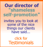 Click for more testimonials